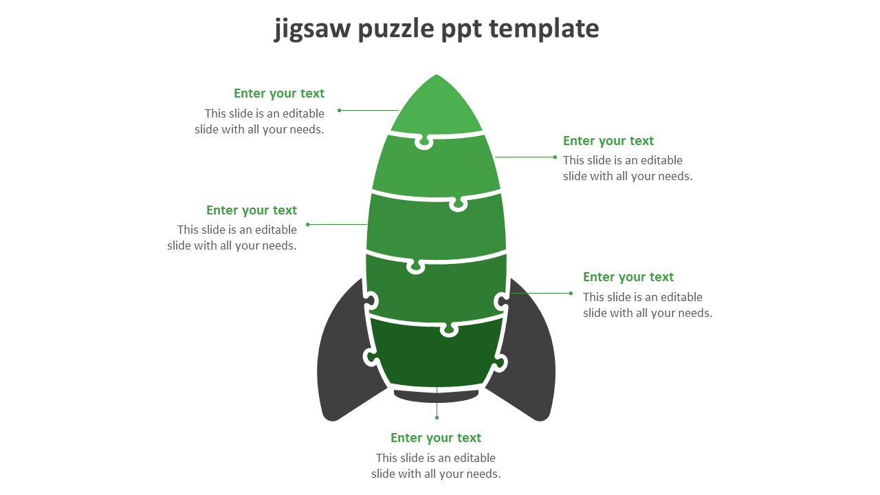 Free - Download Our Collection Of Jigsaw Puzzle PPT Template